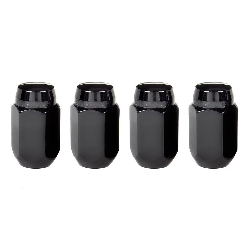 McGard 64072 - MCG64072 - McGard Hex Lug Nut (Cone Seat) M14X1.5 / 22mm Hex / 1.635in. Length (4-Pack) - Black - Shipped in Europe - Tuningsupply.com