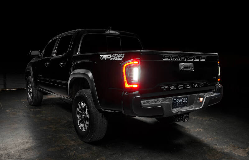 ORACLE Lighting 5911-504 - ORL5911-504 - Oracle Lighting 2016-2023 Gen 3 Toyota Tacoma Flush Style LED Tail Lights - Shipped in Europe - Tuningsupply.com