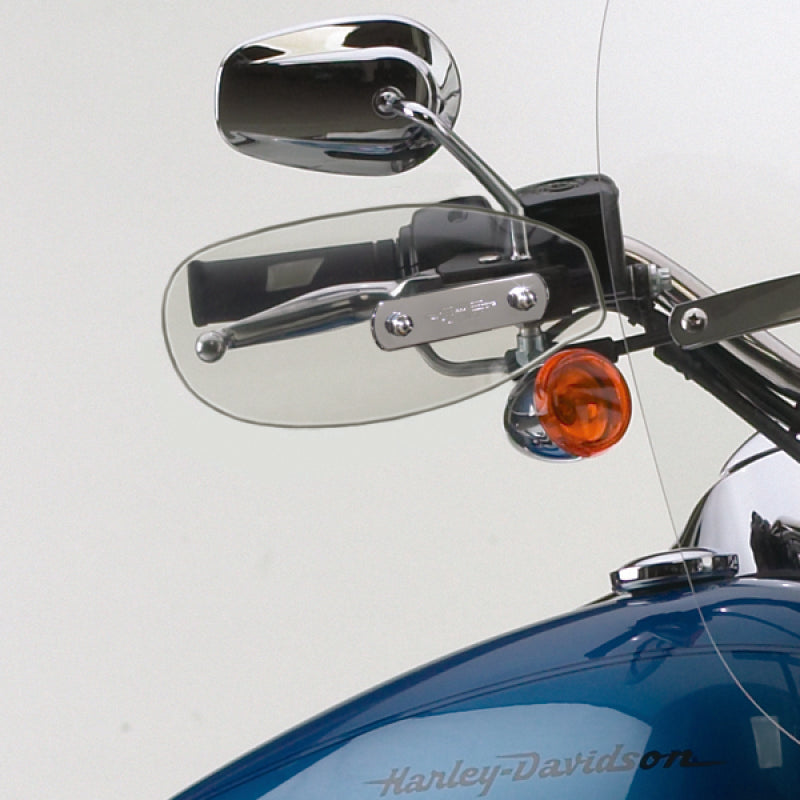 National Cycle N5543 - NATN5543 - National Cycle 83-03 H/D XL Sportster/70-17 FXD Dyna/87-12 FXS/90-11 Fatboy Hand Deflectors-Lt Tint - Shipped in Europe - Tuningsupply.com