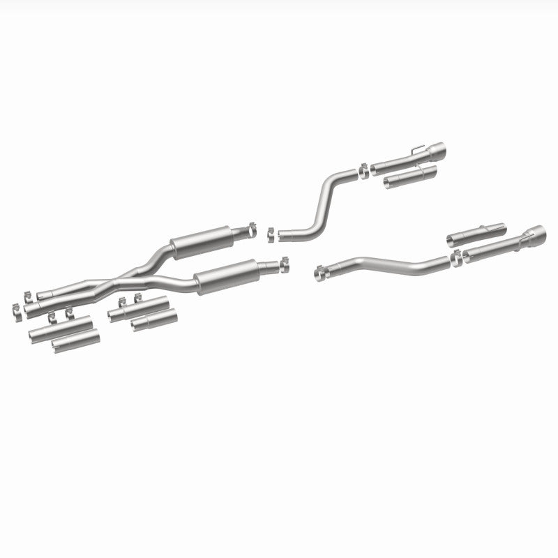 Magnaflow 19371 - MAG19371 - MagnaFlow 2017+ Dodge Charger 409 SS Polished 3in Quad Tips Cat-Back Exhaust - Shipped in Europe - Tuningsupply.com
