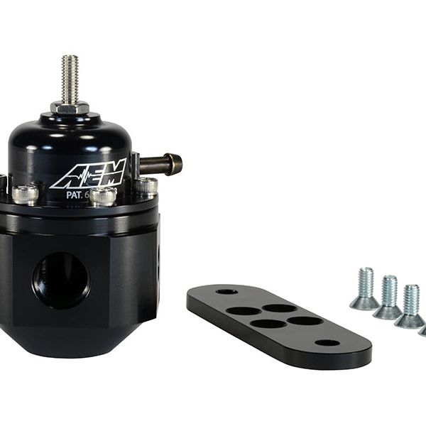 AEM 25-302BK - AEM25-302BK - AEM Universal Black Adjustable Fuel Pressure Regulator - Shipped in Europe - Tuningsupply.com