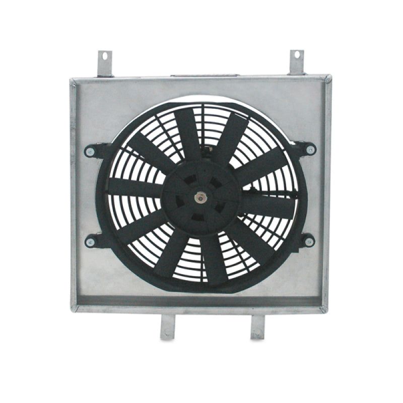 Mishimoto MMFS-DBP-26 - MISMMFS-DBP-26 - Mishimoto 22x18x3.5 Dual Pass Race Radiator Aluminum Fan Shroud Kit - Shipped in Europe - Tuningsupply.com