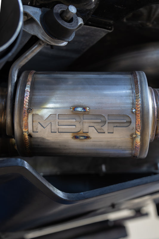 MBRP PS70413CF - MBRPS70413CF - MBRP 20-24 Chevrolet Corvette C8 3in Active Cat Back Quad Split Rear Exit Exhaust w/ AFM Sims - Shipped in Europe - Tuningsupply.com