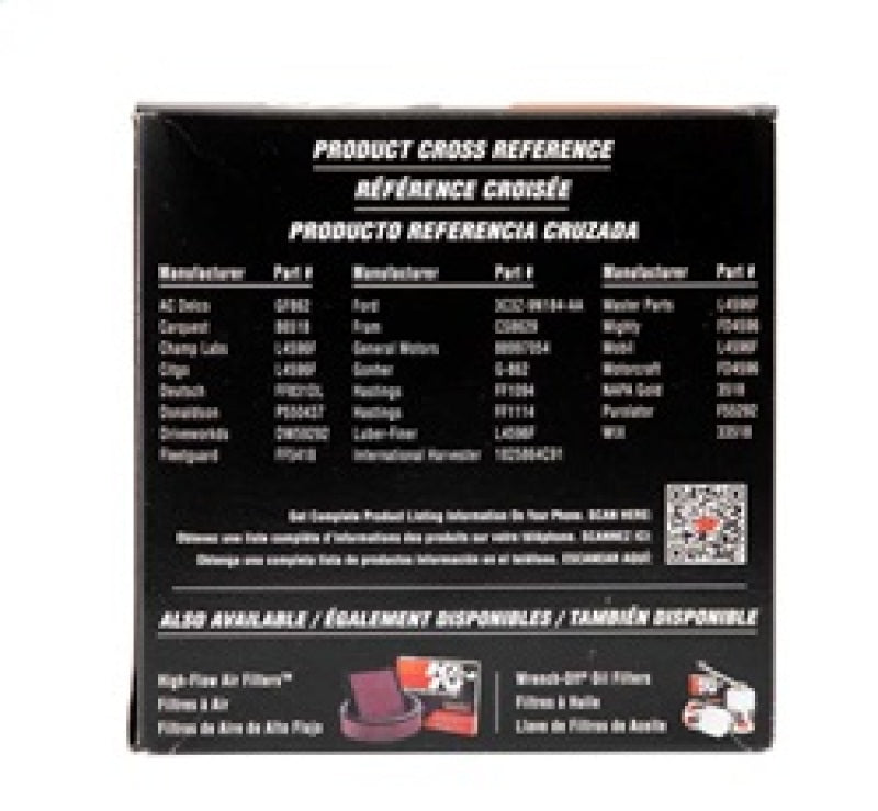 K&N Engineering PF-4000 - KNNPF-4000 - K&N Ford Diesel Truck Fuel Filter - Shipped in Europe - Tuningsupply.com