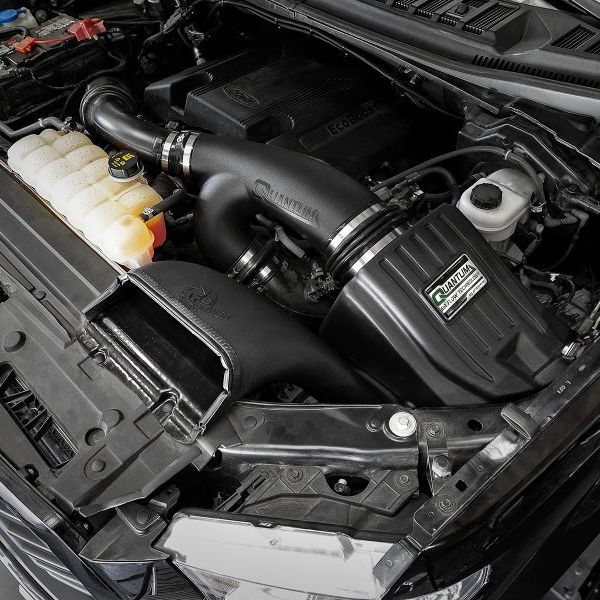 aFe 53-10008D - AFE53-10008D - aFe Quantum Pro DRY S Cold Air Intake System 15-18 Ford F150 EcoBoost V6-3.5L/2.7L - Dry - Shipped in Europe - Tuningsupply.com
