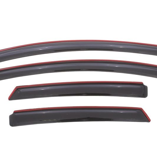AVS 194373 - AVS194373 - AVS 12-18 Ford Focus Ventvisor In-Channel Front & Rear Window Deflectors 4pc - Smoke - Shipped in Europe - Tuningsupply.com