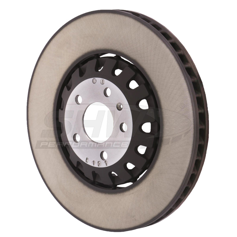 SHW Performance AFX44277 - SHWAFX44277 - SHW 17-19 Audi Q7 Premium Front Smooth Lightweight Brake Rotor (4M0615301AS) - Shipped in Europe - Tuningsupply.com