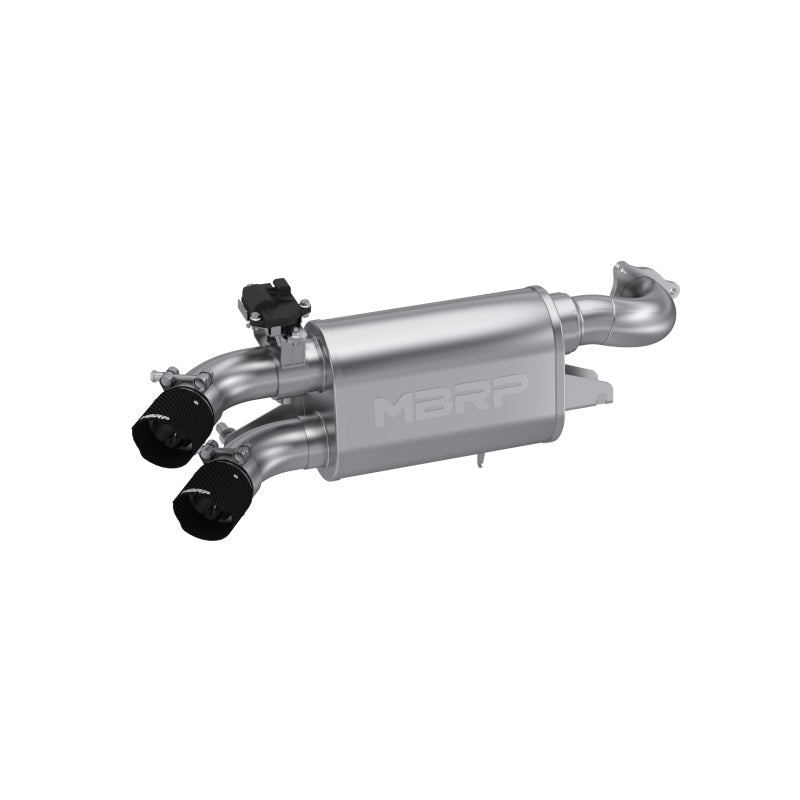 MBRP PAT-9524AS - MBRPAT-9524AS - MBRP 20-22 Polaris RZR Pro XP 2.5in Slip-On Active Exhaust Dual Out - Shipped in Europe - Tuningsupply.com