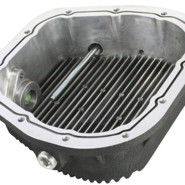 aFe 46-70152 - AFE46-70152 - aFe Power Rear Differential Cover (Machined) 12 Bolt 9.75in 11-13 Ford F-150 EcoBoost V6 3.5L (TT) - Shipped in Europe - Tuningsupply.com