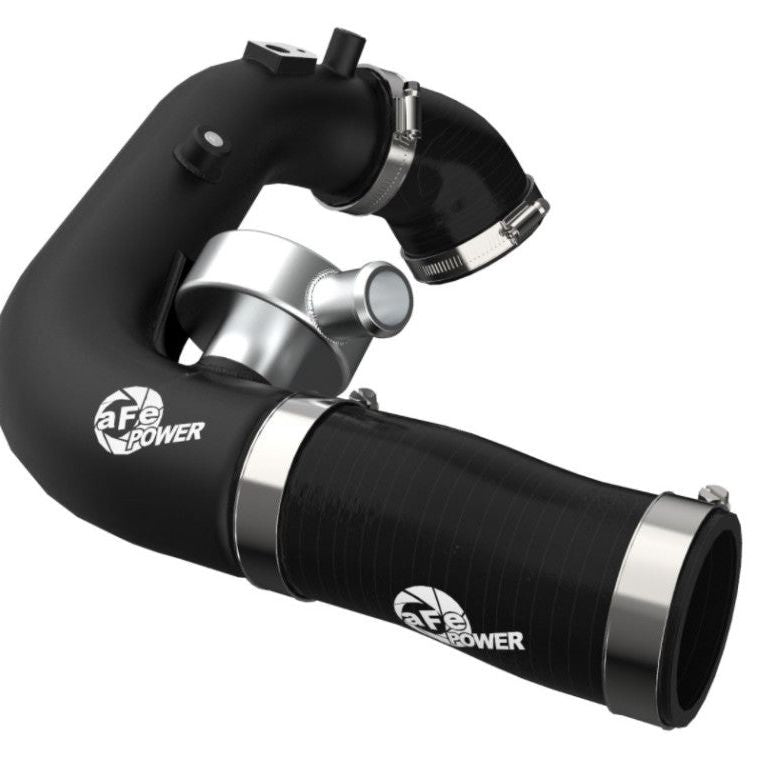 aFe 46-20468-B - AFE46-20468-B - aFe BladeRunner 2 1/2in Intercooler Hot Side Charge Pipe 18-21 Jeep Wrangler JL L4-2.0L (t) - Black - Shipped in Europe - Tuningsupply.com