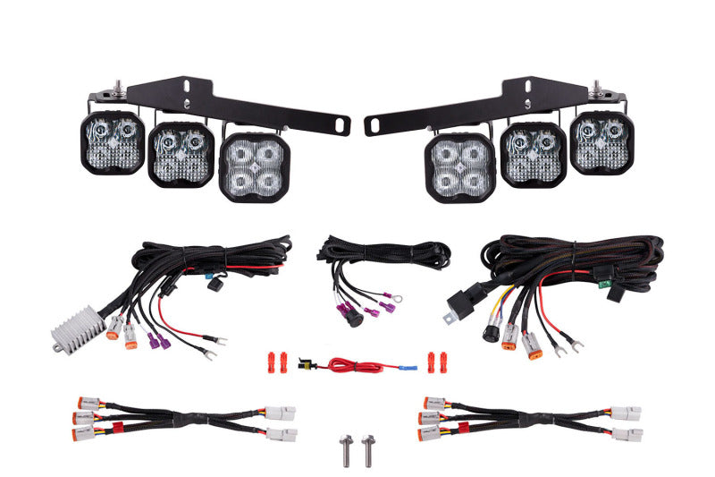 Diode Dynamics DD9009 - DIODD9009 - Diode Dynamics 17-20 Ford F-150 Raptor SS3 LED Fog Light Kit - Shipped in Europe - Tuningsupply.com