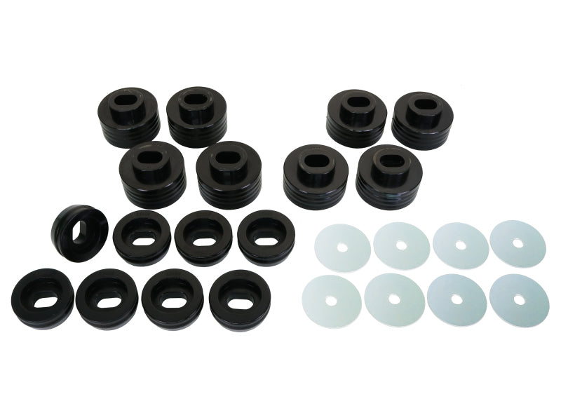 Whiteline W93567 - WHLW93567 - Whiteline 2007 Chevrolet Silverado 2500 HD Classic Body Mount Bushing Set - Shipped in Europe - Tuningsupply.com