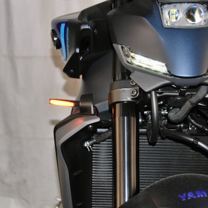 New Rage Cycles MT09-FB-24 - NEWMT09-FB-24 - New Rage Cycles 24+ Yamaha MT-09 Front Turn Signals - Shipped in Europe - Tuningsupply.com