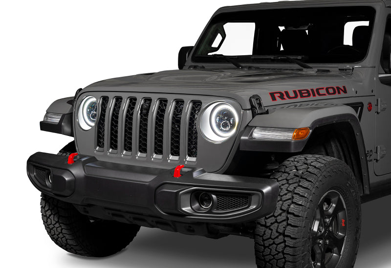 ORACLE Lighting 5769J-001 - ORL5769J-001 - Oracle Jeep Wrangler JL/Gladiator JT 7in. High Powered LED Headlights (Pair) - White - Shipped in Europe - Tuningsupply.com
