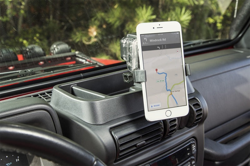 Rugged Ridge 13551.18 - RUG13551.18 - Rugged Ridge Dash Multi-Mount 97-06 Jeep Wrangler TJ - Shipped in Europe - Tuningsupply.com