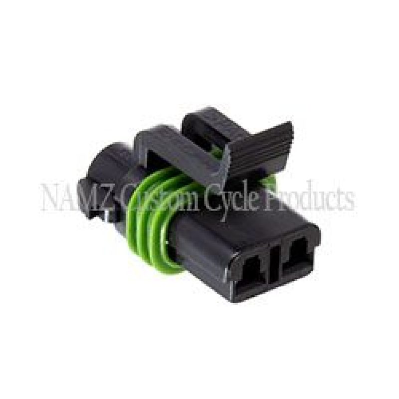 NAMZ NDP-38063 - NAMNDP-38063 - NAMZ Delphi-Packard Weatherpack 2-Position Female Wire Connector w/Seals - Shipped in Europe - Tuningsupply.com