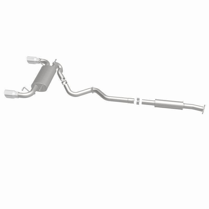 Magnaflow 15157 - MAG15157 - MagnaFlow 13 Scion FR-S / 13 Subaru BRZ Dual Split Rear Exit Stainless Cat Back Performance Exhaust - Shipped in Europe - Tuningsupply.com