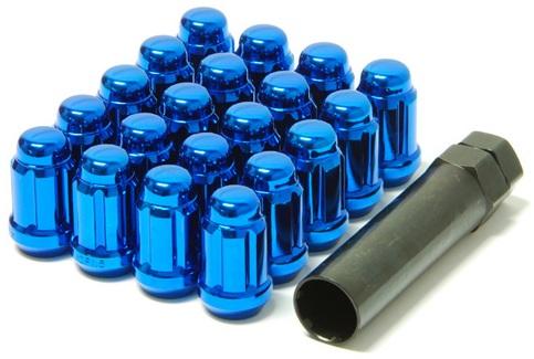 Wheel Mate 41886U - WHM41886U - Wheel Mate Muteki Closed End Lug Nuts - Blue 12x1.50 - Shipped in Europe - Tuningsupply.com