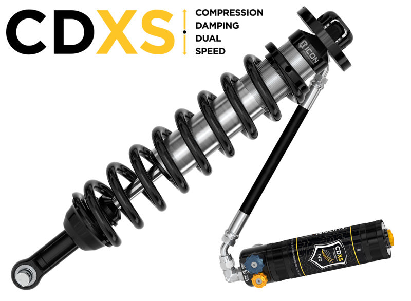 ICON 48700X - ICO48700X - ICON 21-23 Ford Bronco 2.5in VS RR Coilover Kit - Front - Shipped in Europe - Tuningsupply.com