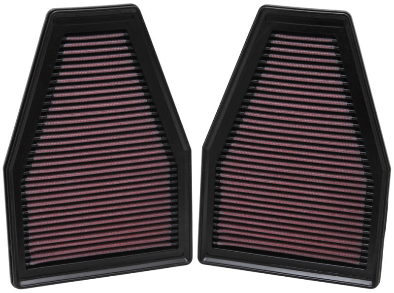 K&N Engineering 33-2484 - KNN33-2484 - K&N Replacement Air Filter 12-13 Porsche 911 3.4L / 12 911 3.8L / 13 911 3.6L / 13 911 Carrera 3.8L - Shipped in Europe - Tuningsupply.com