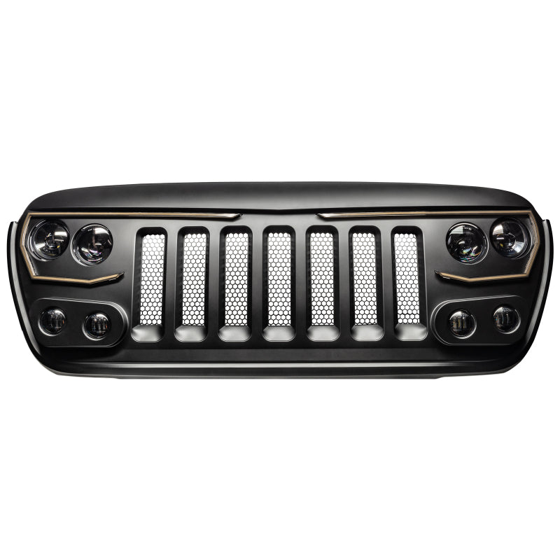 ORACLE Lighting 5837-PRO - ORL5837-PRO - Oracle VECTOR Series Full LED Grille - Jeep Wrangler JL/JT - NA - Shipped in Europe - Tuningsupply.com