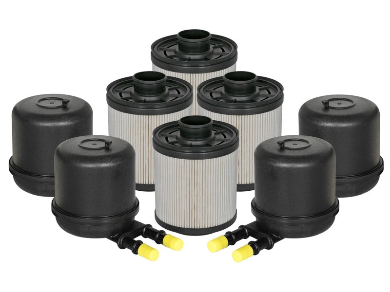 aFe 44-FF014-MB - AFE44-FF014-MB - aFe Pro GUARD D2 Fuel Filter 11-17 Ford Diesel Trucks V8 6.7L (td) (4 Pack) - Shipped in Europe - Tuningsupply.com