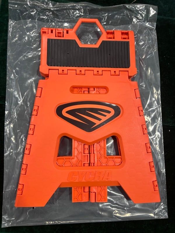 Cycra 1CYC-2039-22 - CYC1CYC-2039-22 - Cycra Fold Up Motostand Orange W/Decal - Shipped in Europe - Tuningsupply.com