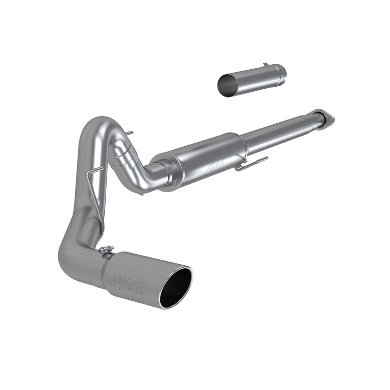 MBRP PS5259409 - MBRPS5259409 - MBRP 2015 Ford F-150 2.7L / 3.5L EcoBoost 4in Cat Back Single Side T409 Exhaust System - Shipped in Europe - Tuningsupply.com