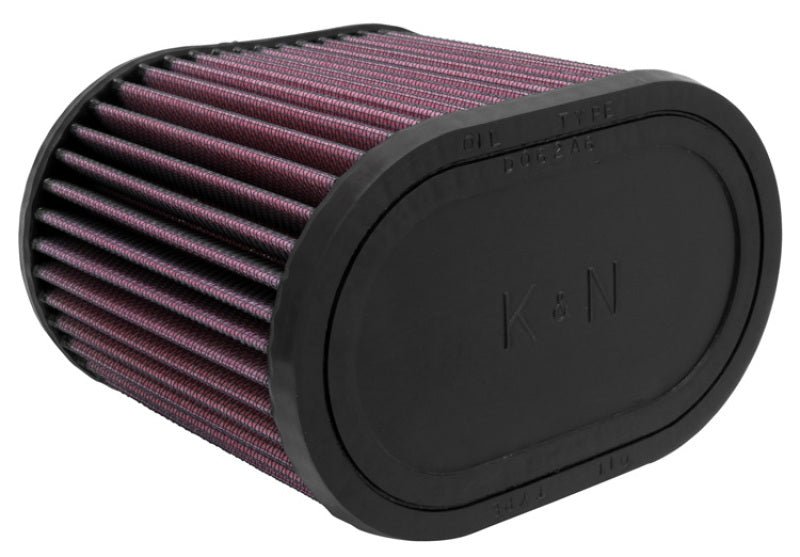K&N Engineering RU-1500 - KNNRU-1500 - K&N Universal Oval Clamp-On Air Filter 2-3/4in Flange 6-1/4in Length 4in Width 5in Height - Shipped in Europe - Tuningsupply.com
