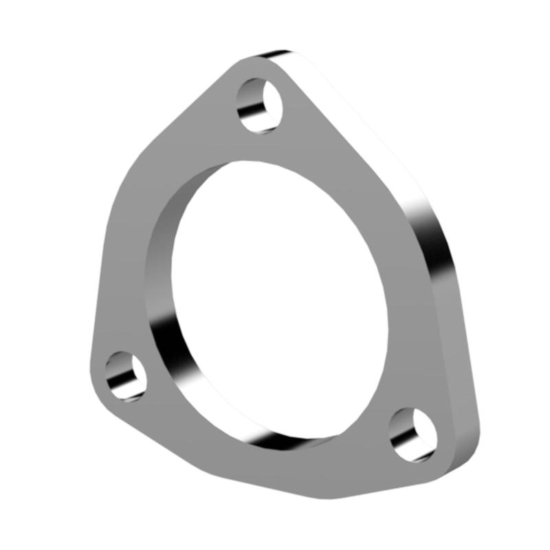 QTP 10250F - QTP10250F - QTP 2.5in Weld-On QTEC 3 Bolt Flange - Shipped in Europe - Tuningsupply.com