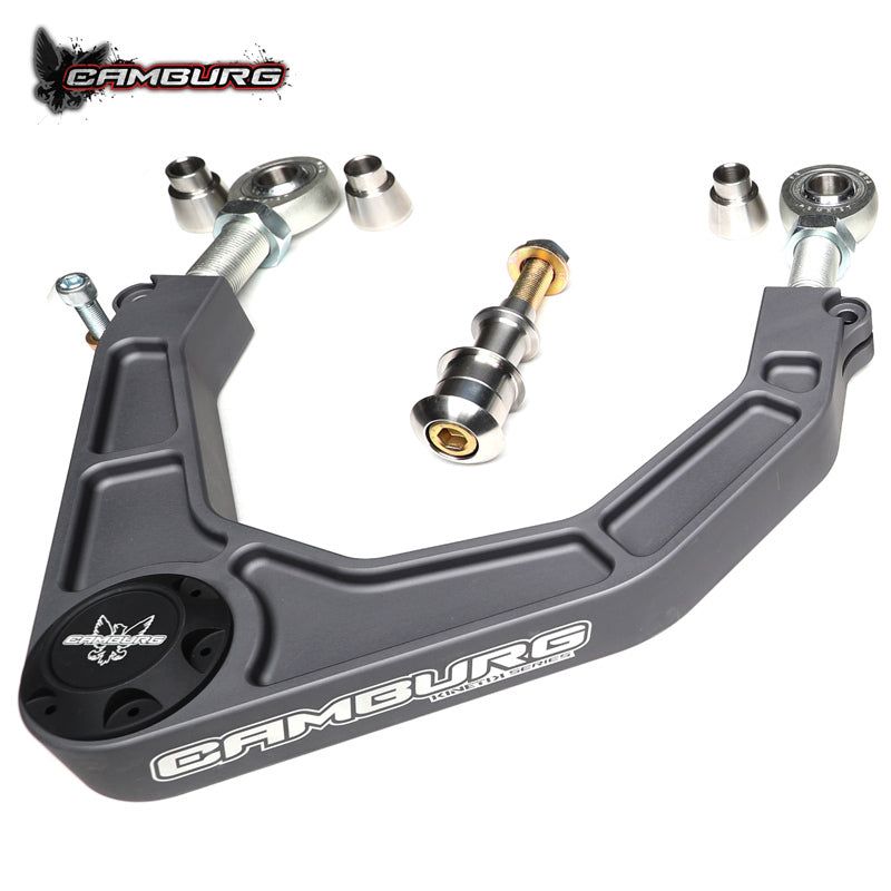 Camburg CAM-110233-GRY - CMBCAM-110233-GRY - Camburg Ford Raptor 17-23 KINETIK V2 Performance Billet Uniball Upper Arms - Shipped in Europe - Tuningsupply.com