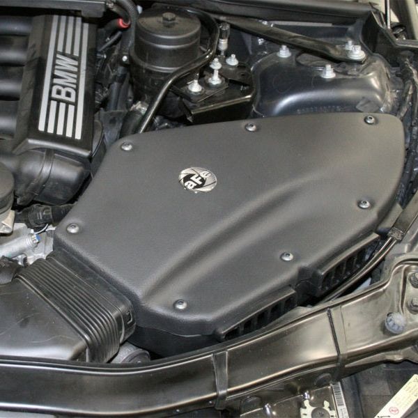aFe 54-81012-B - AFE54-81012-B - aFe MagnumForce Stage 2 Si Intake System Pro 5 R Black 06-12 BMW 3 Series E9x L6 3.0L Non-Turbo - Shipped in Europe - Tuningsupply.com
