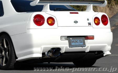 HKS - HKS31029-AN003 - HKS SUPER TURBO MUFFLER BNR34 RB26DETT - Shipped in Europe - Tuningsupply.com