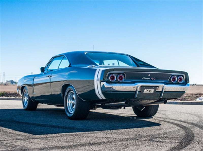 Borla 400940 - BOR400940 - Borla CrateMuffler Big Block Chrysler/Dodge/Plymouth (Mopar) Offset/Offset 14inx4.35inx9in Muffler - Shipped in Europe - Tuningsupply.com