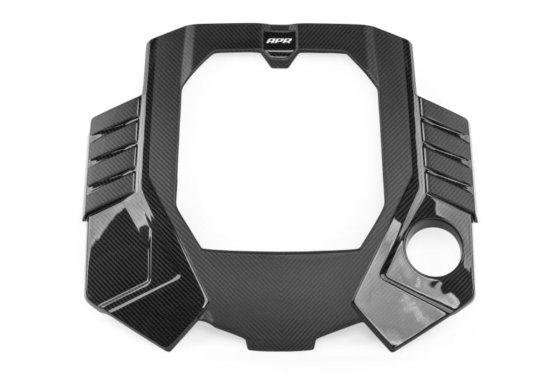 APR MS100253 - APRMS100253 - APR 21-26 Audi RS6 Avant/RS7 Sportback EA825 (C8) 4.0T Carbon Fiber Engine Cover - Shipped in Europe - Tuningsupply.com