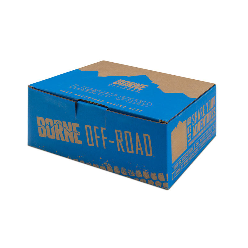 Borne Off-Road BNLT-LP33-2S - BRNBNLT-LP33-2S - Borne Off-Road Light Pods (Kit of 2) 3x3 Spot - Shipped in Europe - Tuningsupply.com