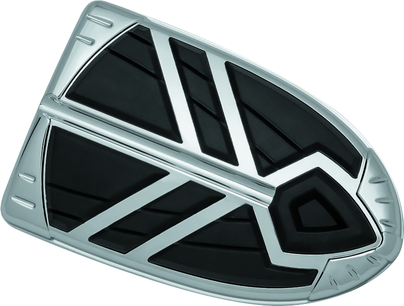 Kuryakyn 5654 - KUR5654 - Kuryakyn Spear Brake Pedal Pad For 14-23 Indian Models Chrome - Shipped in Europe - Tuningsupply.com