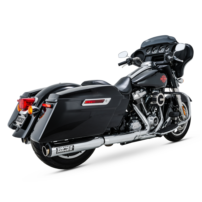 Vance and Hines 16721 - VAH16721 - Vance & Hines 17-24 Harley-Davidson Touring Supersport Slip-On - Chrome - Shipped in Europe - Tuningsupply.com