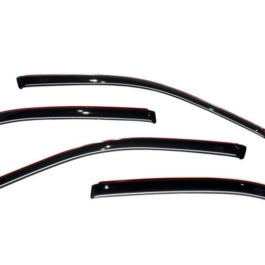 AVS 194213 - AVS194213 - AVS 01-05 Honda Civic Ventvisor In-Channel Front & Rear Window Deflectors 4pc - Smoke - Shipped in Europe - Tuningsupply.com