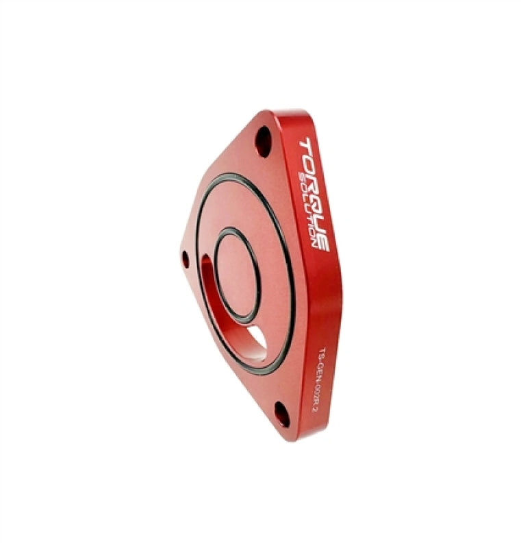 Torque Solution TS-GEN-002R.2 - TQSTS-GEN-002R.2 - Torque Solution V2 Blow Off BOV Sound Plate (Red): Multiple Applications - Shipped in Europe - Tuningsupply.com