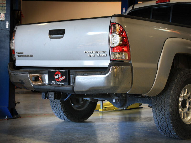 aFe 49-46090 - AFE49-46090 - aFe 05-15 Toyota Tacoma V6 4.0L ROCK BASHER 2-1/2in 409SS Cat-Back Hi-Tuck Exhaust System - Shipped in Europe - Tuningsupply.com
