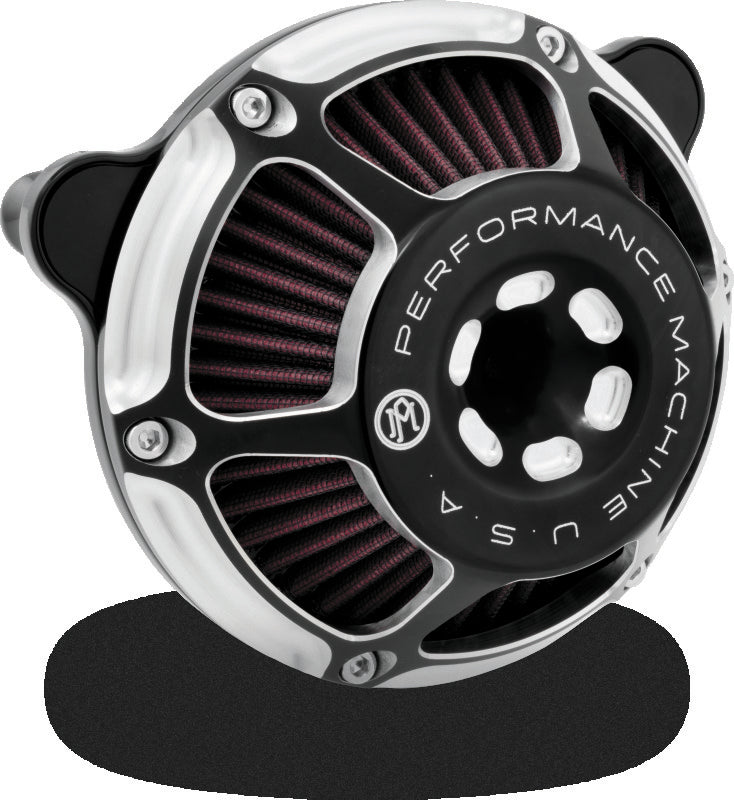Performance Machine 0206-2141-BM - PFM0206-2141-BM - Performance Machine Air Cleaner Max HP - Contrast Cut - Shipped in Europe - Tuningsupply.com