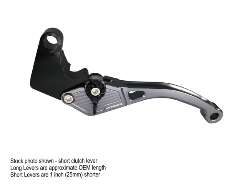 Vortex Racing LVB219 - VTXLVB219 - Vortex Racing H-L205 HR05 Brake Lever Short- Titanium - Shipped in Europe - Tuningsupply.com