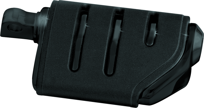 Kuryakyn 7562 - KUR7562 - Kuryakyn Trident Dually Peg With Male Adapter Gloss Black - Shipped in Europe - Tuningsupply.com