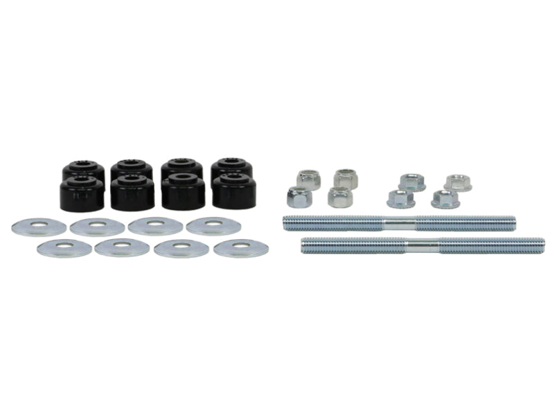 Whiteline W21806S - WHLW21806S - Whiteline Plus Universal Sway Bar Link Threaded Rod w/ Poly Bushes 140mm - Shipped in Europe - Tuningsupply.com