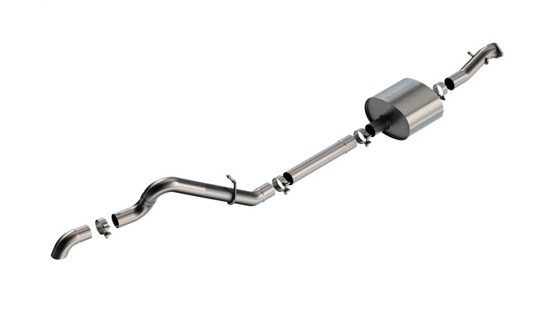 Borla 140902 - BOR140902 - Borla 21-22 Ford Bronco 2.7L 2DR/4DR T-304 Stainless Steel Cat-Back S-Type Exhaust - Brushed - Shipped in Europe - Tuningsupply.com