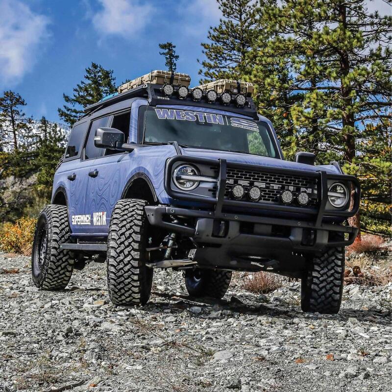 Westin 59-751255 - WES59-751255 - Westin 21-23 Ford Bronco (Excl. Bronco Sport)XTS Front Bumper Brush Guard for OEM Bumper - Tex Black - Shipped in Europe - Tuningsupply.com