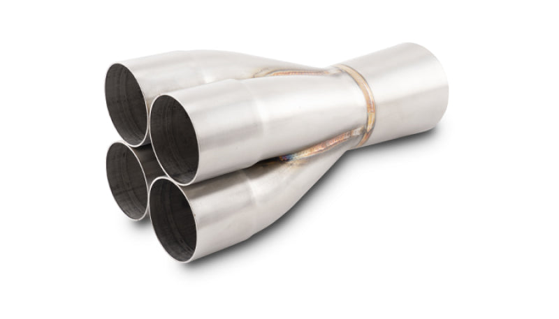 Vibrant 10320 - VIB10320 - Vibrant 4-1 SS Merge Collector (2.375in Inlet ID 3.00in Merge OD 3.50in Outlet OD) Single Unit - Shipped in Europe - Tuningsupply.com