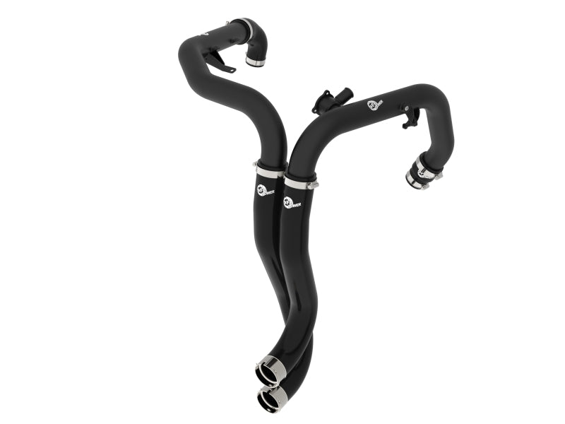 aFe 46-20758-B - AFE46-20758-B - aFe 22-24 Ford Bronco Raptor BladeRunner 2-1/4in Aluminum Hot Charge Pipe Black - Shipped in Europe - Tuningsupply.com