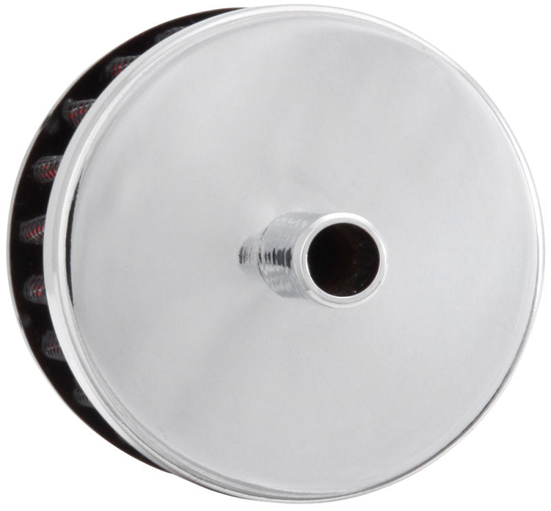 K&N Engineering 62-1000 - KNN62-1000 - K&N Steel Base Crankcase Vent Filter 0.375in Vent OD x 2in OD x 1.5in Height - Shipped in Europe - Tuningsupply.com